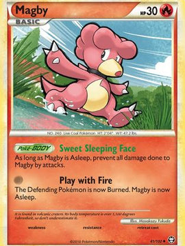 Magby (41/102) [HeartGold & SoulSilver: Triumphant]