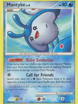 Mantyke (55/130) [Diamond & Pearl: Base Set]