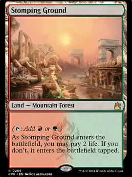 Stomping Ground (RVR-289) - Ravnica Remastered