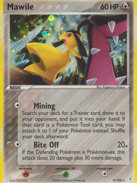 Mawile (9/100) (Stamped) [EX: Crystal Guardians]