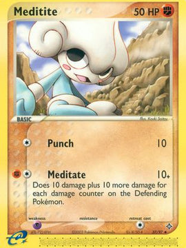 Meditite (37/97) [EX: Dragon]
