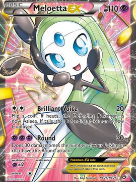 Meloetta EX (RC25/RC25) [Black & White: Legendary Treasures]