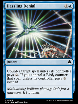 Dazzling Denial (BLB-045) - Bloomburrow