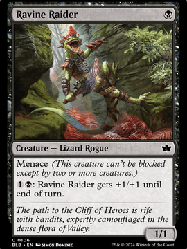 Ravine Raider (BLB-106) - Bloomburrow