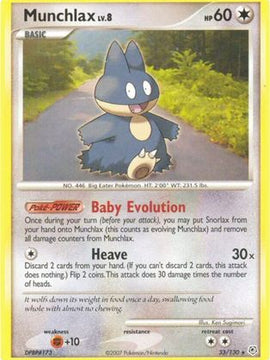 Munchlax (33/130) [Diamond & Pearl: Base Set]