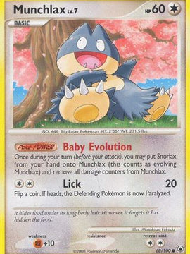Munchlax (68/100) [Diamond & Pearl: Majestic Dawn]