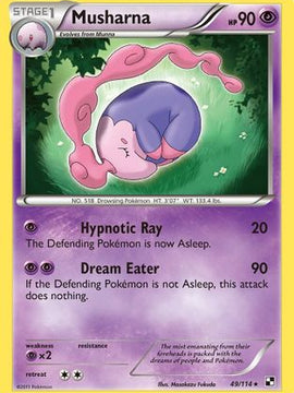 Musharna (49/114) [Black & White: Base Set]