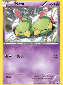 Natu (55/113) [Black & White: Legendary Treasures]