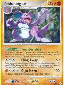 Nidoking (29/111) [Platinum: Rising Rivals]