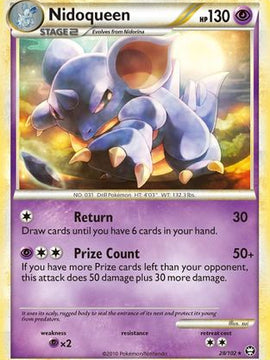 Nidoqueen (28/102) [HeartGold & SoulSilver: Triumphant]