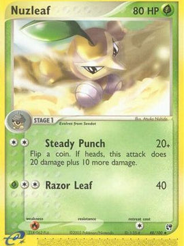 Nuzleaf (48/100) [EX: Sandstorm]