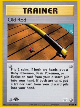 Old Rod (64/64) [Neo Revelation 1st Edition]