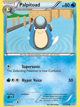 Palpitoad (35/124) [Black & White: Dragons Exalted]