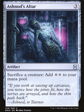 Ashnod's Altar (EMA-218) - Eternal Masters