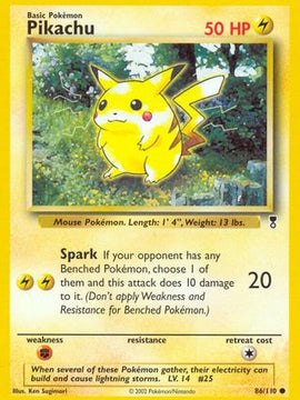Pikachu (86/110) [Legendary Collection]