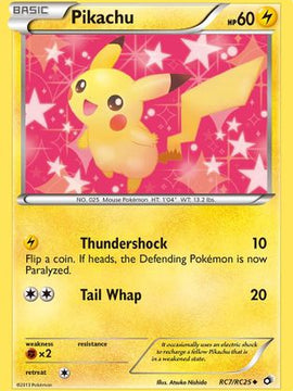 Pikachu (RC7/RC25) [Black & White: Legendary Treasures]