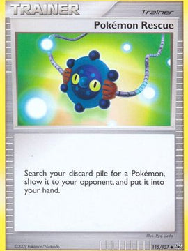 Pokemon Rescue (115/127) [Platinum: Base Set]