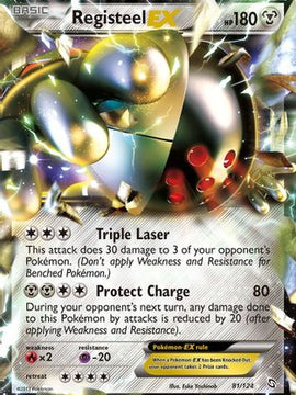 Registeel EX (81/124) [Black & White: Dragons Exalted]