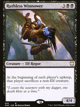 Ruthless Winnower (KHC-010) - Kaldheim Commander