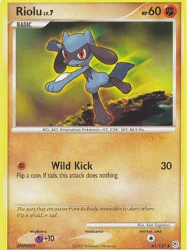 Riolu (61/130) [Diamond & Pearl: Base Set]