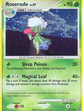 Roserade (17/132) [Diamond & Pearl: Secret Wonders]
