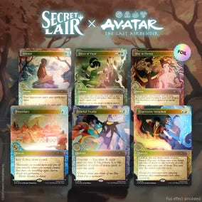 MTG - Secret Lair Showcase x Avatar The Last Airbender: One With The Elements - Rainbow Foil Edition