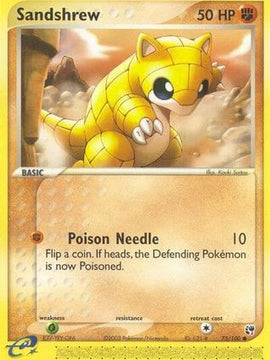 Sandshrew (75/100) [EX: Sandstorm]