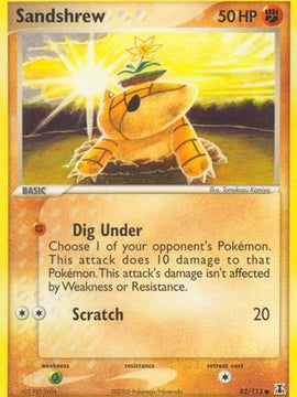 Sandshrew (82/113) [EX: Delta Species]