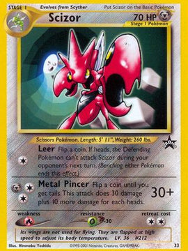 Scizor (33) [Wizards of the Coast: Black Star Promos]