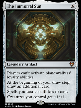 The Immortal Sun (CMM-393) - Commander Masters