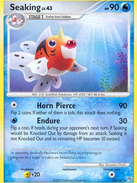 Seaking (43/147) [Platinum: Supreme Victors]