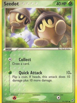 Seedot (71/107) (Stamped) [EX: Deoxys]