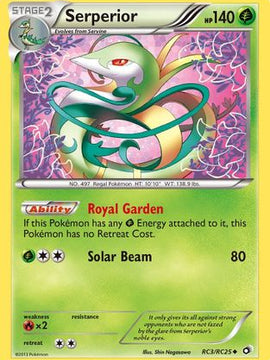 Serperior (RC3/RC25) [Black & White: Legendary Treasures]