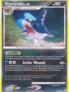Sharpedo (37/132) [Diamond & Pearl: Secret Wonders]