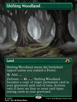 Shifting Woodland (MH3-357) - Modern Horizons 3 (Borderless) Foil