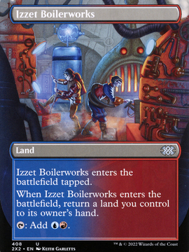 Izzet Boilerworks (2X2-408) - Double Masters 2022 (Borderless)