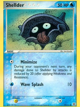 Shellder (79/112) [EX: FireRed & LeafGreen]