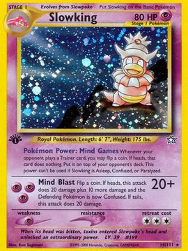 Slowking (14/111) [Neo Genesis 1st Edition]