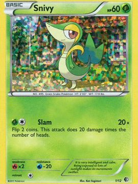 Snivy (1/12) [McDonald's Promos: 2011 Collection]