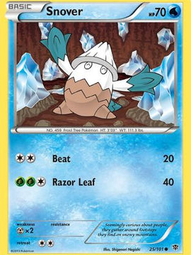 Snover (25/101) [Black & White: Plasma Blast]