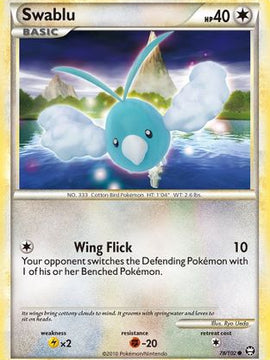 Swablu (78/102) [HeartGold & SoulSilver: Triumphant]