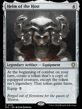 Helm of the Host (BLC-276) - Bloomburrow Commander