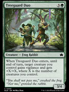 Treeguard Duo (BLB-200) - Bloomburrow