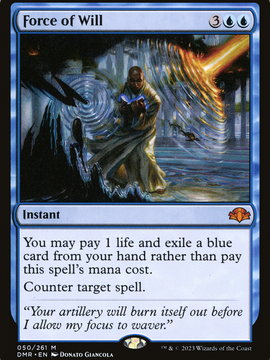 Force of Will (DMR-050) - Dominaria Remastered