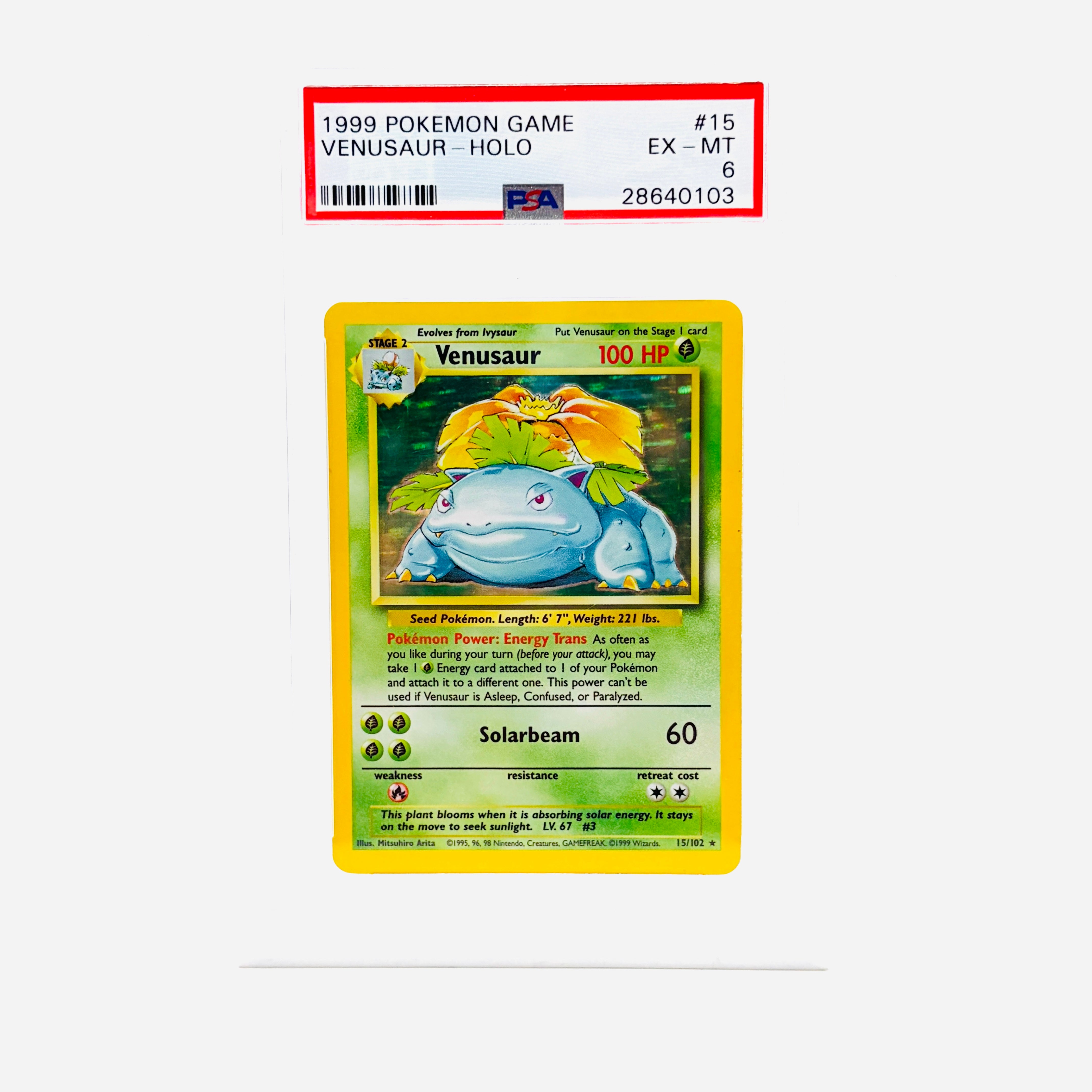 1999 venusaur pokemon card Sold at Auction: PSA Graded #3 Japanese Gym 2 Erikas Holo cementing its place as a must 1999 Venusaur | eBay