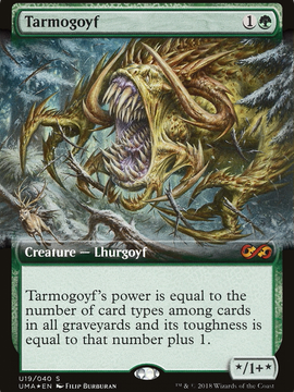 Tarmogoyf (PUMA-U19) - Ultimate Box Topper: (Extended Art) Foil