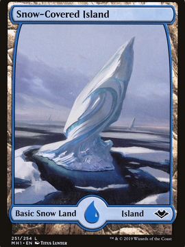 Snow-Covered Island (MH1-251) - Modern Horizons