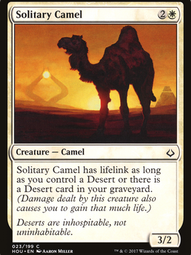 Solitary Camel (HOU-023) - Hour of Devastation
