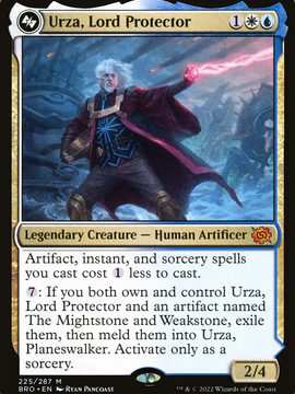Urza, Lord Protector (BRO-225) - The Brothers' War Foil