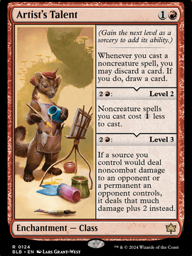 Artist's Talent (BLB-124) - Bloomburrow